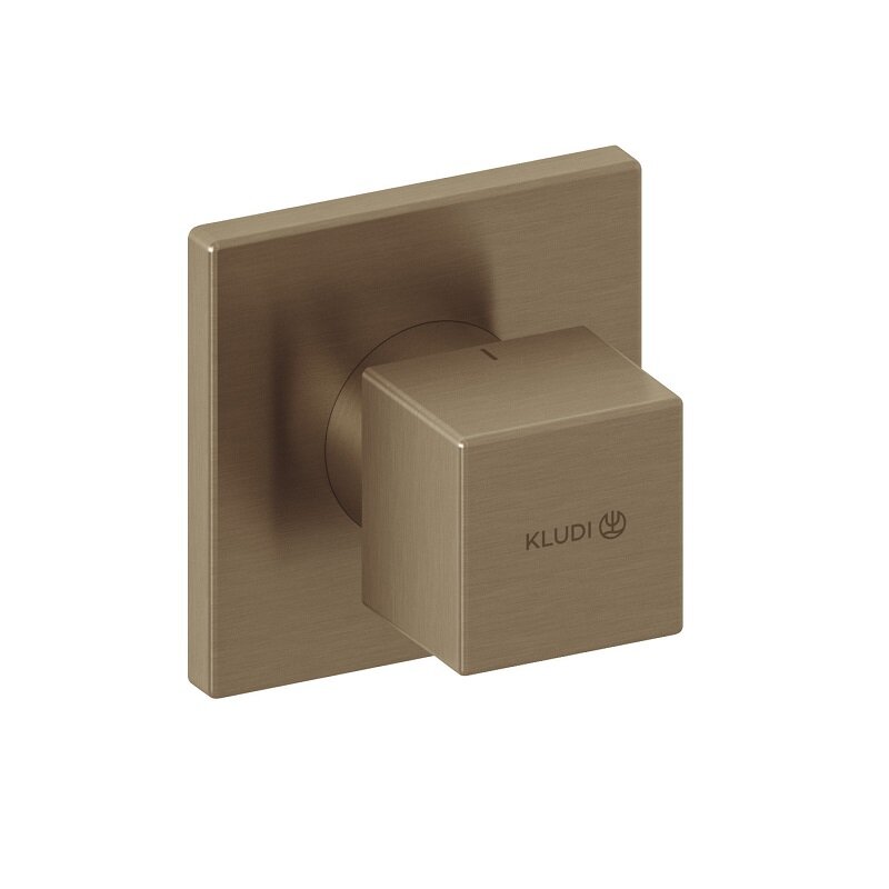 Изображение товара Вентиль запорный Kludi Decus 54816N175, брашированная бронза