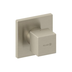 Изображение товара Вентиль запорный Kludi Decus 54816N575 в цвете брашированный никель