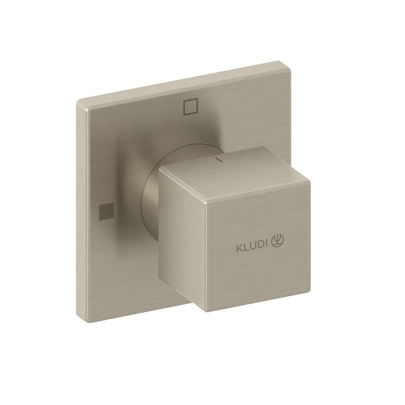 Изображение товара Переключатель потоков Kludi Decus 54847N575 для душа, никель, встроенный