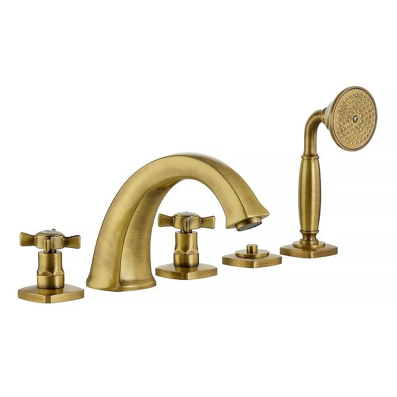 Изображение товара Смеситель на борт ванны Migliore Korona 28499 бронза