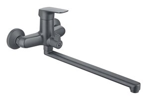 Изображение товара Смеситель Aquatek Вега AQ1042BGM, для ванны, оружейная сталь