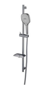 Изображение товара Душевой гарнитур Aquatek Вега AQ2021BGM, душевая лейка 3 режима, оружейная сталь