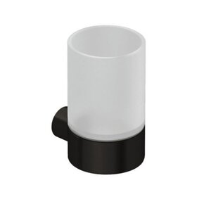 Изображение товара Стакан для щеток Kludi Vela R 58975N2, цвет держателя оружейная сталь 