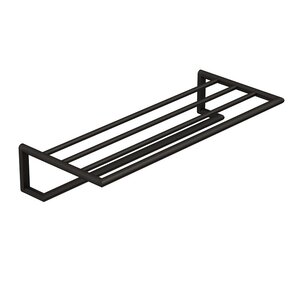 Изображение товара Полка для полотенец Kludi Vela R 58989N2, 60 см, цвет оружейная сталь