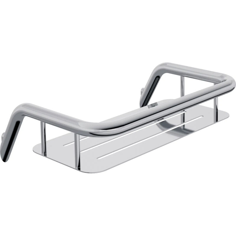 Изображение товара Полка Deante Silia ADI_0551 27.6 см хром настенная однорогая латунь нержавеющая сталь