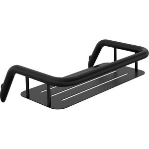 Изображение товара Полка Deante Silia ADI_N551, 27.6 см, 1 ярус, черная матовая