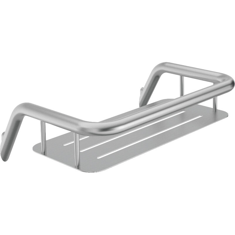 Изображение товара Полка Deante Silia ADI_F551 из нержавеющей стали с брашированным покрытием, 27.6 см, 1 ярус