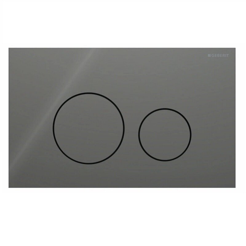 Изображение товара Клавиша Geberit Sigma Type 40 с механическим управлением и стеклянной поверхностью