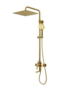 Изображение товара Душевая система WasserKRAFT A171.261.348.PG, PVD золото 