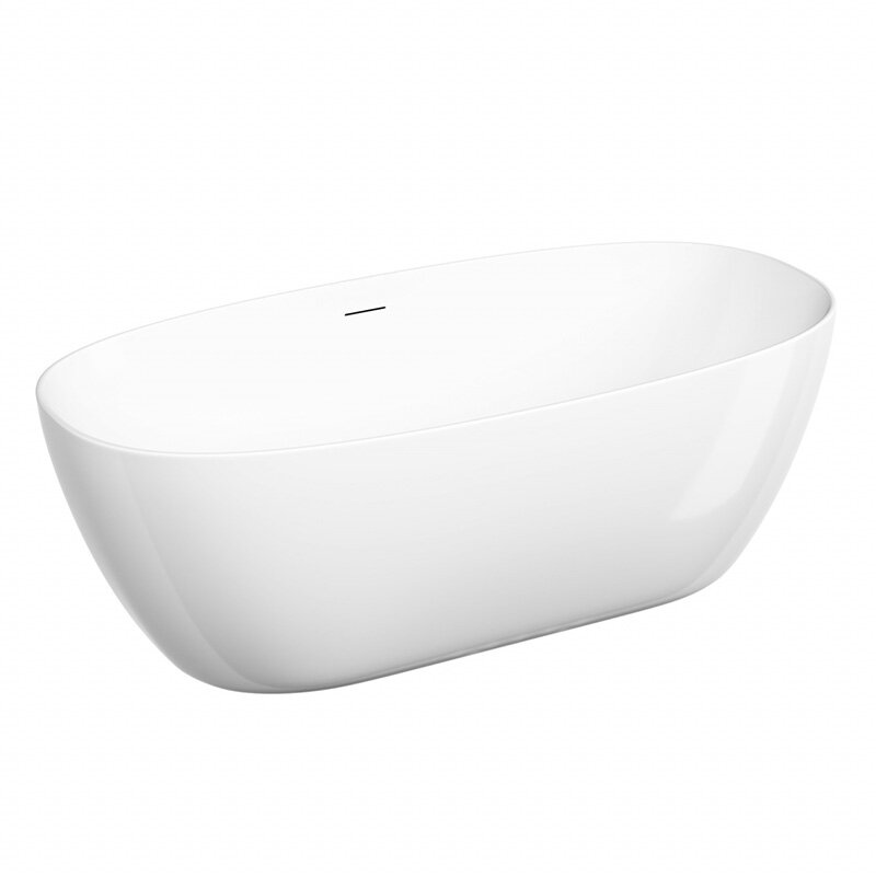 Изображение товара Отдельностоящая акриловая ванна Sancos Oval FB21 170х80 см, белая Изображение товара Отдельностоящая акриловая ванна Sancos Oval FB21 170х80 см, белая