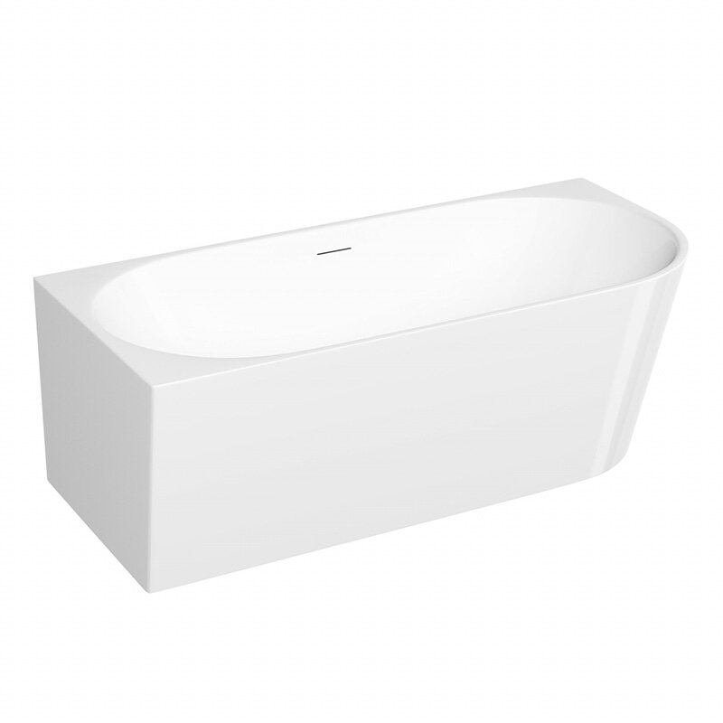 Изображение товара Акриловая угловая ванна Sancos Edge FB23L/FB23R 170х80 см белая комфортная и долговечная