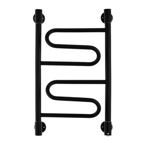 Изображение товара Электрический полотенцесушитель Energy Bravo2 650x400 мм черный матовый Изображение товара Электрический полотенцесушитель Energy Bravo2 650x400 мм черный матовый