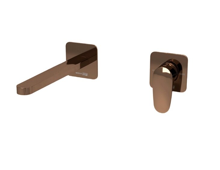 Изображение товара Смеситель для раковины WasserKRAFT Asphe A7751.289 с PVD покрытием золото розовое