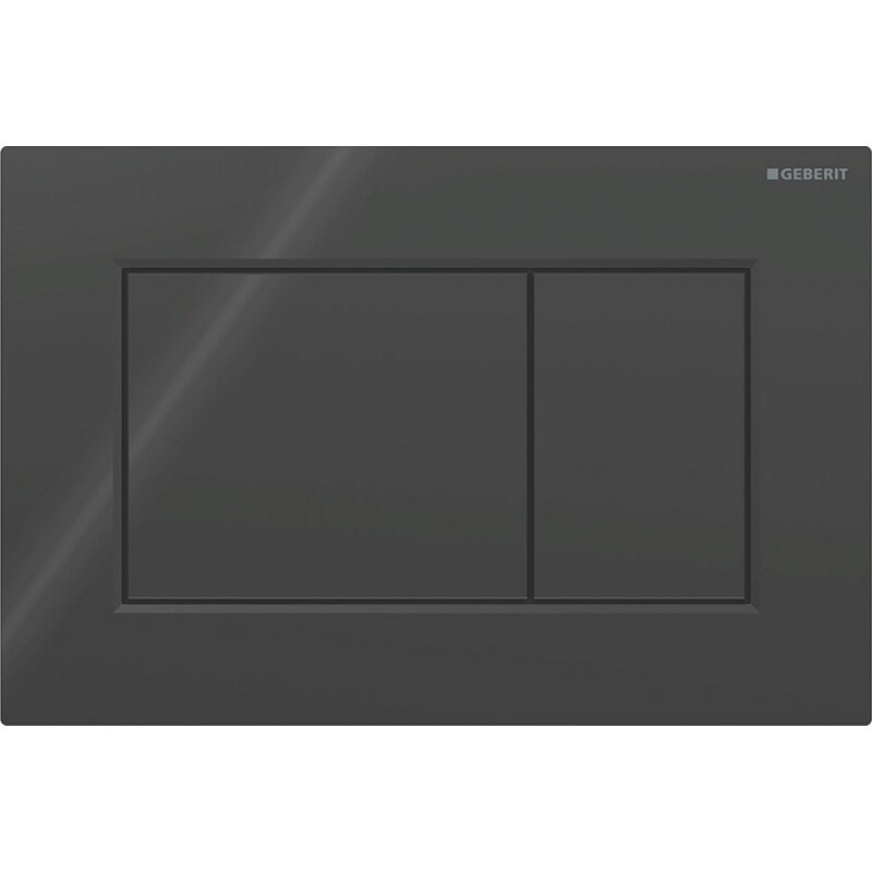 Изображение товара Клавиша смыва Geberit Sigma 01, 115.660.DW.1, механическая, пластик, цвет черный