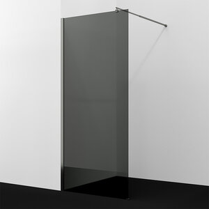 Изображение товара Душевая стенка WasserKraft Rur 30W46GR-TG, 110 см, свободный вход, стекло тонированное, профиль графит