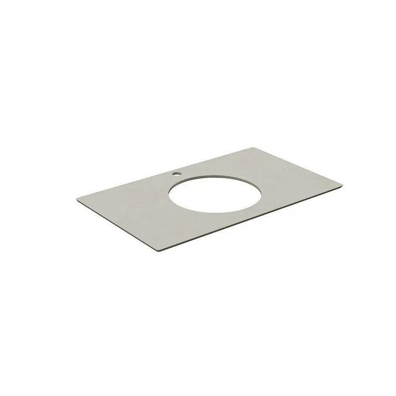 Изображение товара Столешница Kerama Marazzi Plaza Modern KM6012G0501RP80Ic2 80 см светлый серый натуральный