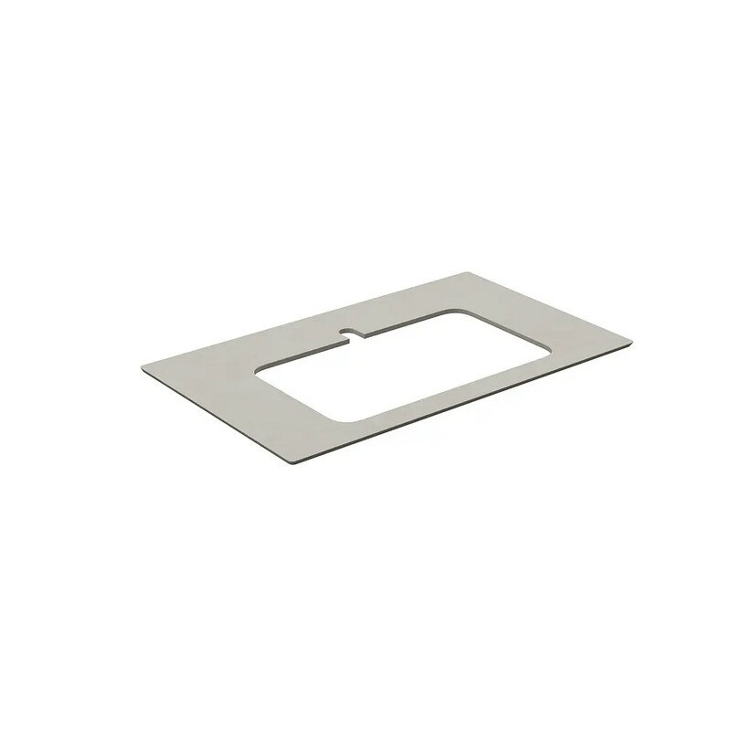 Изображение товара Столешница Kerama Marazzi Plaza Modern KM6012G0501RP80Ir2, 80 см, цвет серый светлый натуральный