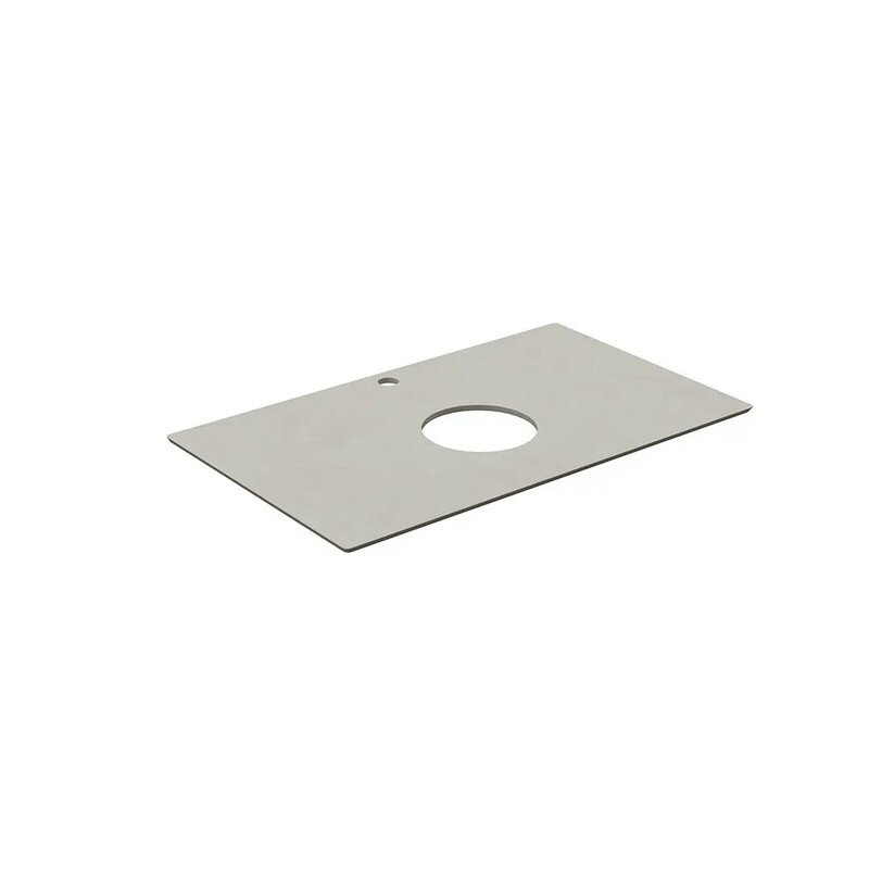 Изображение товара Столешница Kerama Marazzi Plaza Modern KM6012G0501RP80Tc2, 80 см, цвет серый светлый натуральный Изображение товара Столешница Kerama Marazzi Plaza Modern KM6012G0501RP80Tc2, 80 см, цвет серый светлый натуральный