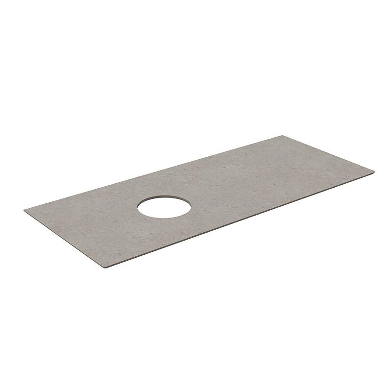 Изображение товара Столешница Kerama Marazzi Magica 120 см серый матовый для ванной