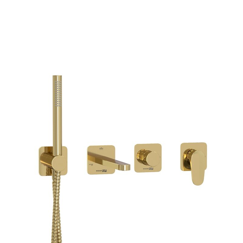 Изображение товара Смеситель WasserKRAFT Neckar для ванны и душа с душевым гарнитуром