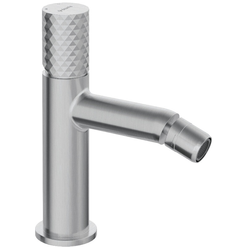 Изображение товара Смеситель для биде Deante Silia Hexa BHS F30M сталь брашированная