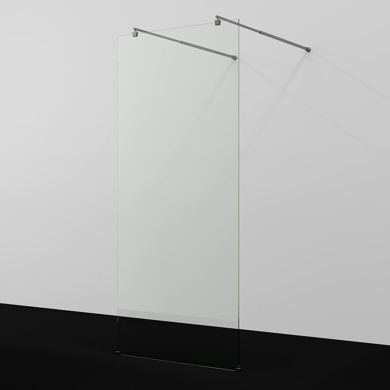 Изображение товара Душевая стенка WasserKraft Vechte 60W39GR 90 см графитовая