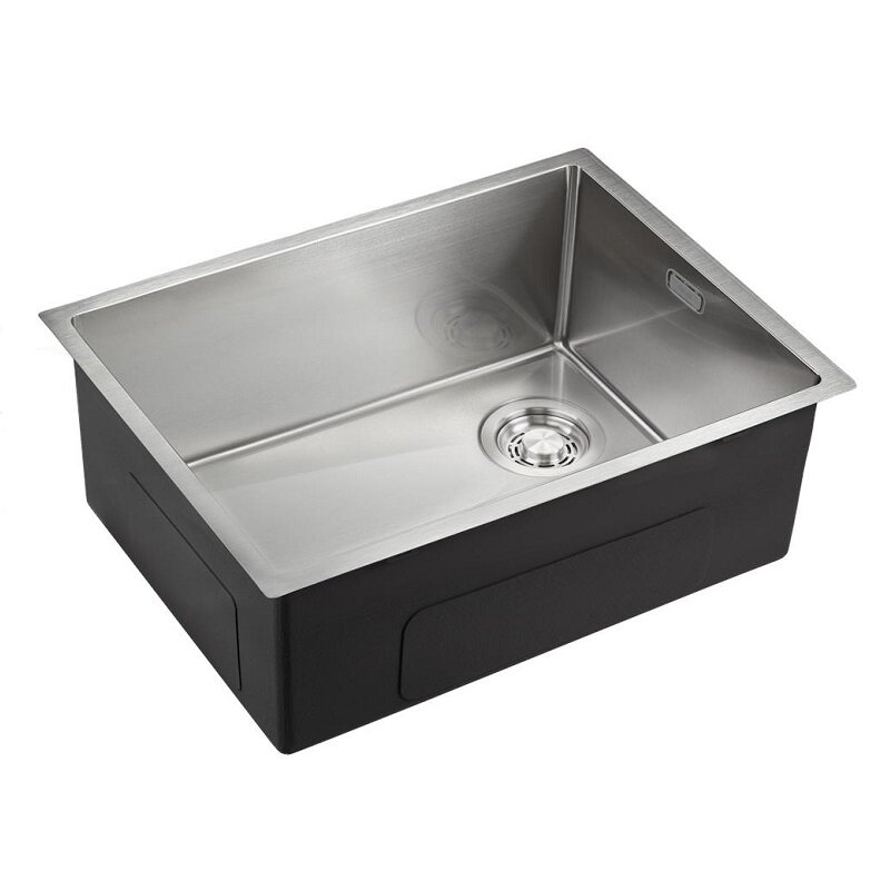 Изображение товара Мойка кухонная из нержавеющей стали Emar EMB-540 UN PVD Nano Satin 54 см