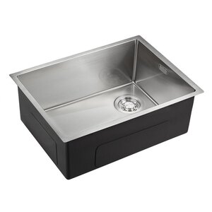 Изображение товара Мойка кухонная из нержавеющей стали Emar EMB-540 UN PVD Nano Satin 54 см