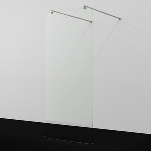 Изображение товара Душевая стенка WasserKraft Vechte 60W40BN, 120 см, свободный вход, стекло прозрачное, профиль никель