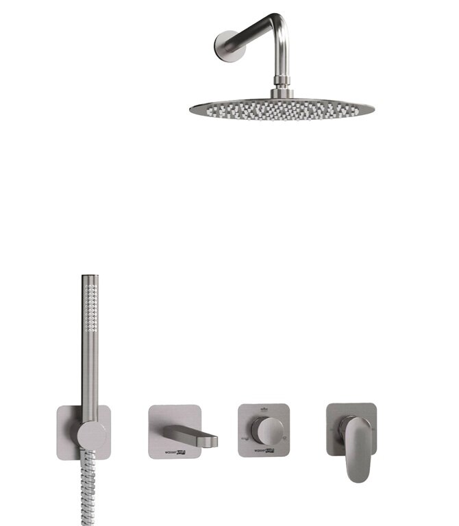 Изображение товара Душевая система WasserKRAFT Spree A1451.273.274.097.121.275.100.276 никель