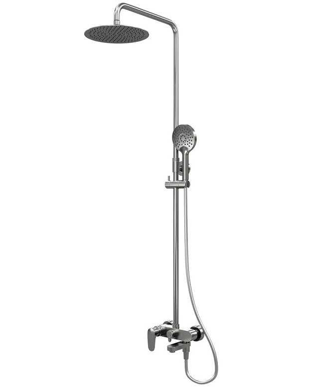 Изображение товара Душевая система WasserKRAFT A14201.14, никель с смесителем