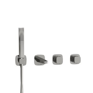 Изображение товара Смеситель WasserKRAFT Naab A8651.312.314.326.087.103, для ванны и душа, с душевым гарнитуром, хром