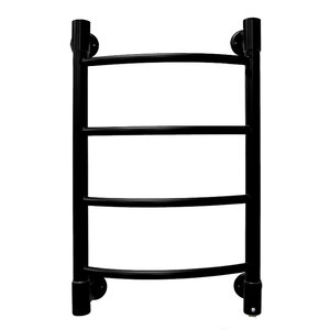 Изображение товара Полотенцесушитель электрический Energy H2 EETR0000H26040R905M, ширина 40 см, высота 65 см, управление справа, цвет черный матовый