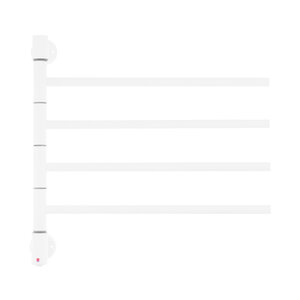 Изображение товара Полотенцесушитель электрический Energy I chrome G4K EETR00IG400000R903M, ширина 55 см, высота 54 см, управление справа, цвет белый матовый