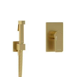 Изображение товара Гигиеничекий душ WasserKRAFT Aisch A5551.184.237.213, со смесителем, PVD золото матовое