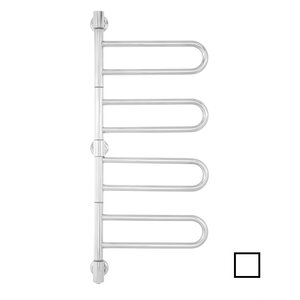 Изображение товара Электрический полотенцесушитель Energy U chrome G4K 40х94 см белый матовый с поворотными секциями