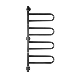 Изображение товара Электрический полотенцесушитель Energy U chrome G4K 40 см черный матовый