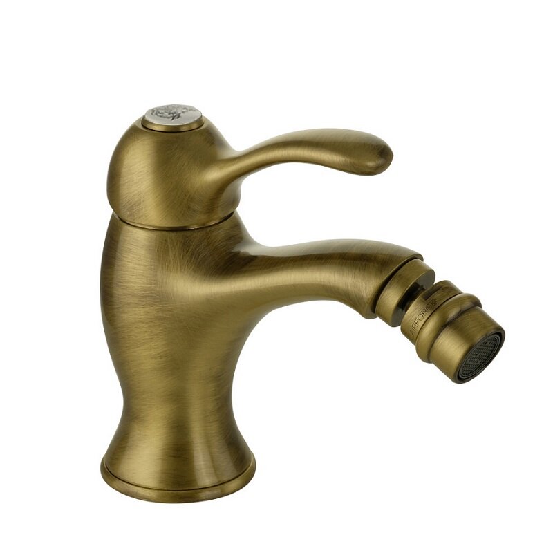 Изображение товара Смеситель для биде Migliore Lem 25865 в бронзе с однорычажным управлением