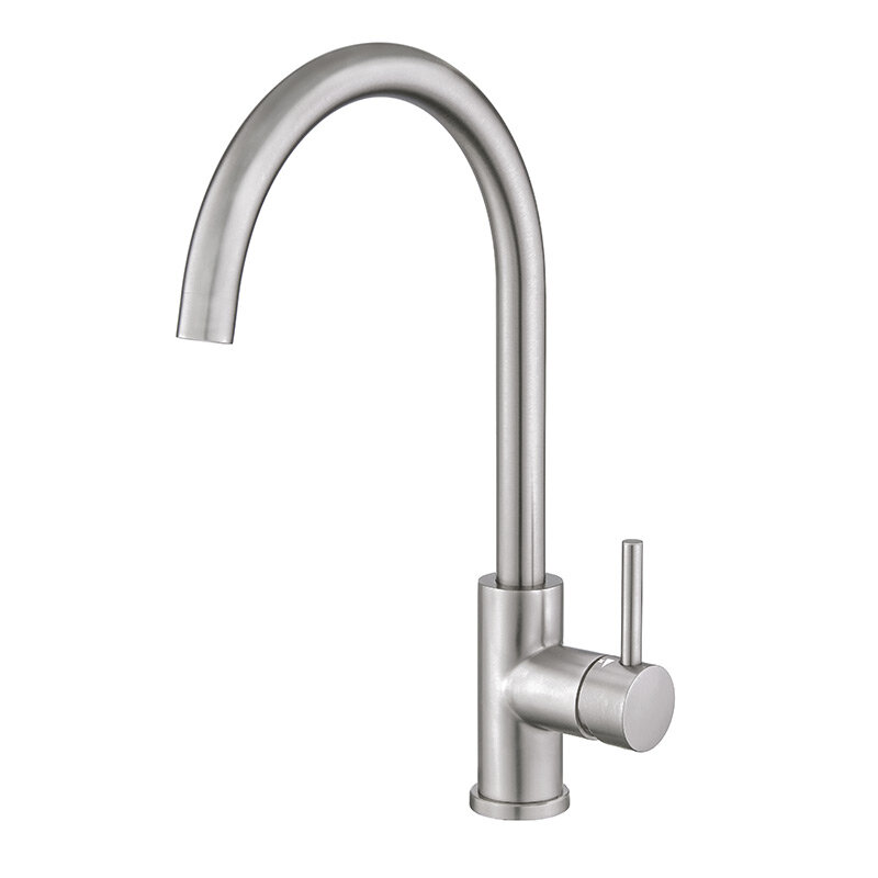 Изображение товара Смеситель Emar Steel ЕС - 3004 Satin для кухонной мойки Изображение товара Смеситель Emar Steel ЕС - 3004 Satin для кухонной мойки