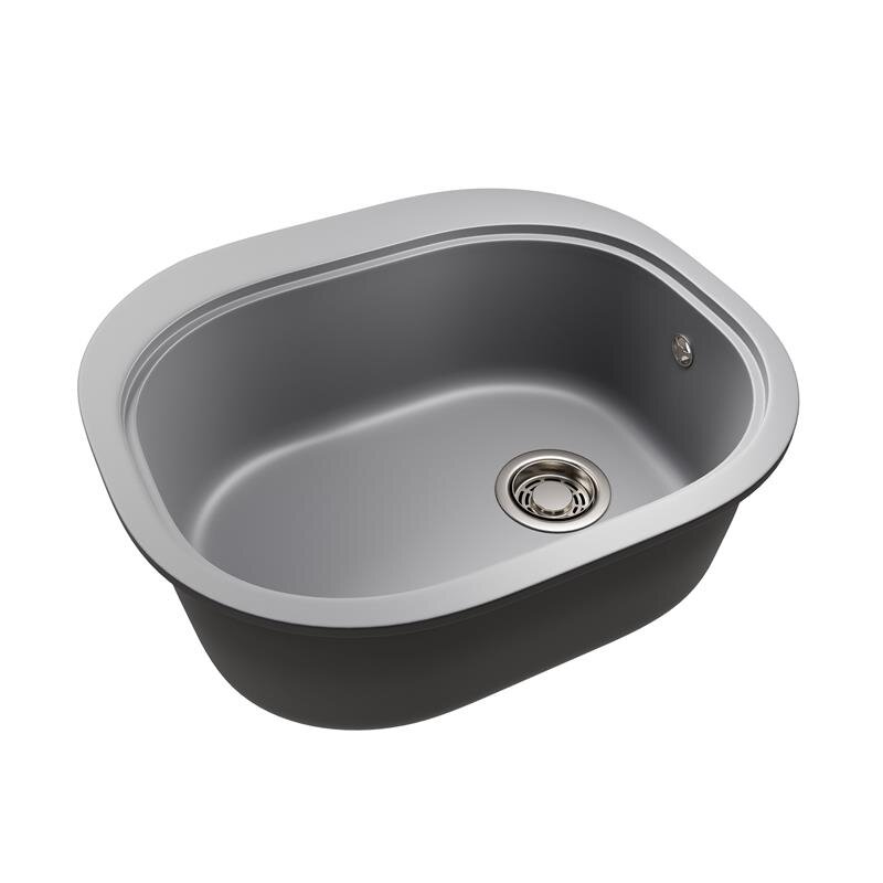 Изображение товара Кухонная мойка Emar Quartz EMQ-1570.C Алмаз 57 см