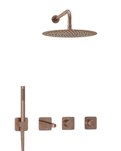 Изображение товара Душевая система WasserKRAFT Paar A8851 с PVD покрытием розовое золото