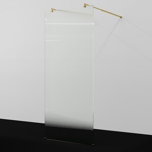 Изображение товара Душевая стенка WasserKraft Vechte 90 см рифленое стекло золото Изображение товара Душевая стенка WasserKraft Vechte 90 см рифленое стекло золото