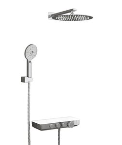 Изображение товара Душевая система WasserKRAFT Mindel A8599.090.116.010.127.011 Thermo, термостатическая, хром