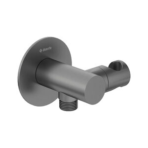 Изображение товара Шланговое подключение Deante Silia NQS_D57K с держателем лейки титан Польша