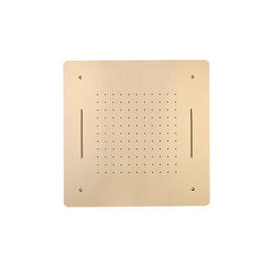 Изображение товара Верхний душ Boheme 428-G цвет золото с режимами струи