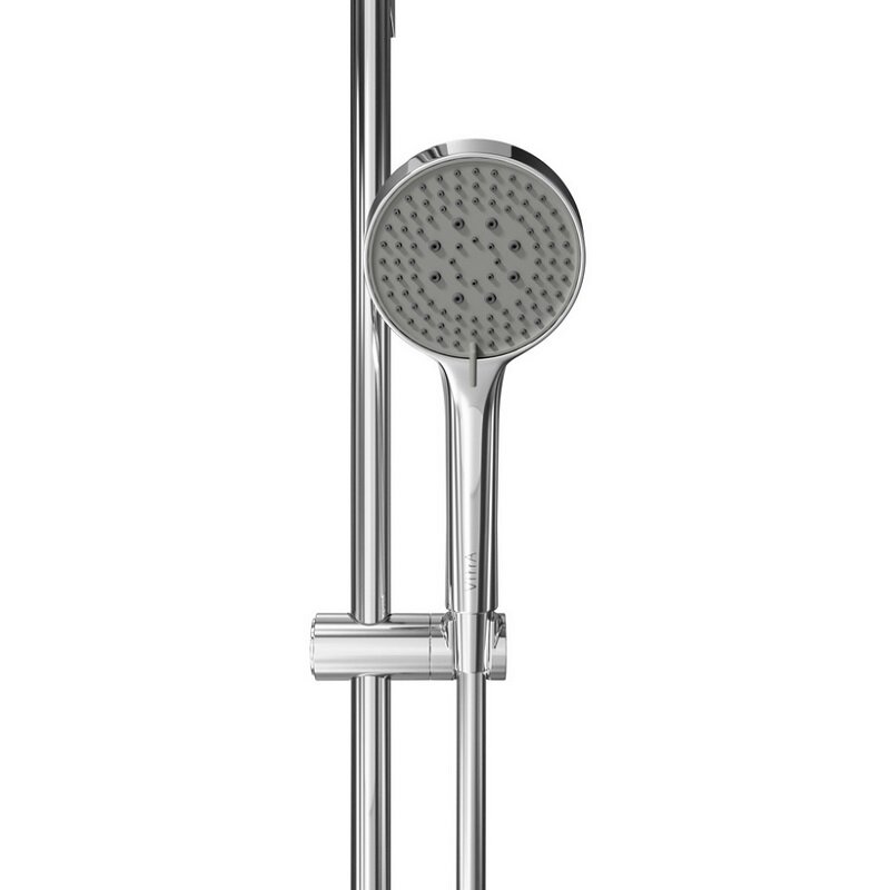 Изображение товара Душевой гарнитур VitrA Base Round A45908EXP хром настенный, 150 см шланг