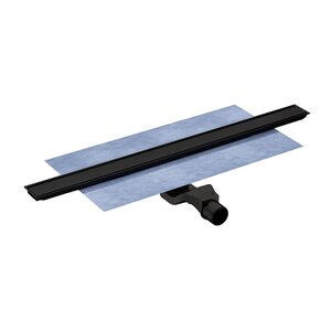 Изображение товара Дренажный канал Vitra Eco-Flow 59980582000, 60 см, горизонтальный, черный