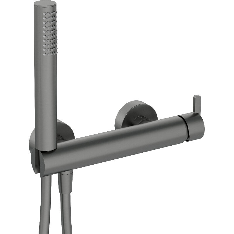 Изображение товара Смеситель для душа Deante Silia BQS_D41M с душевым гарнитуром, цвет титан