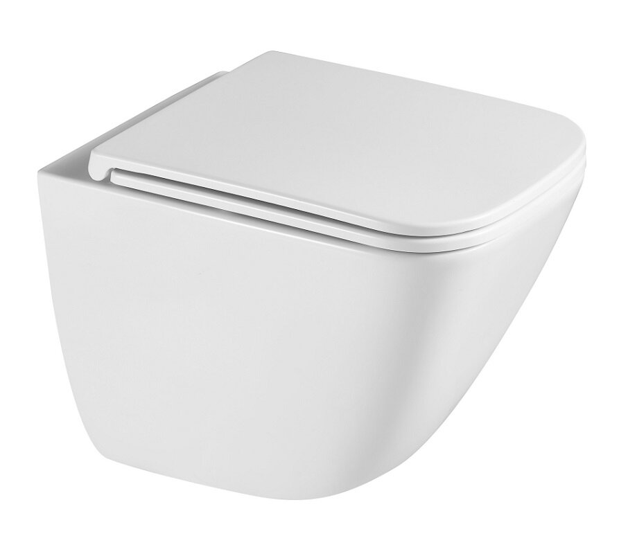 Изображение товара Подвесной унитаз безободковый Abber Rechteck AC1220TC с системой Торнадо