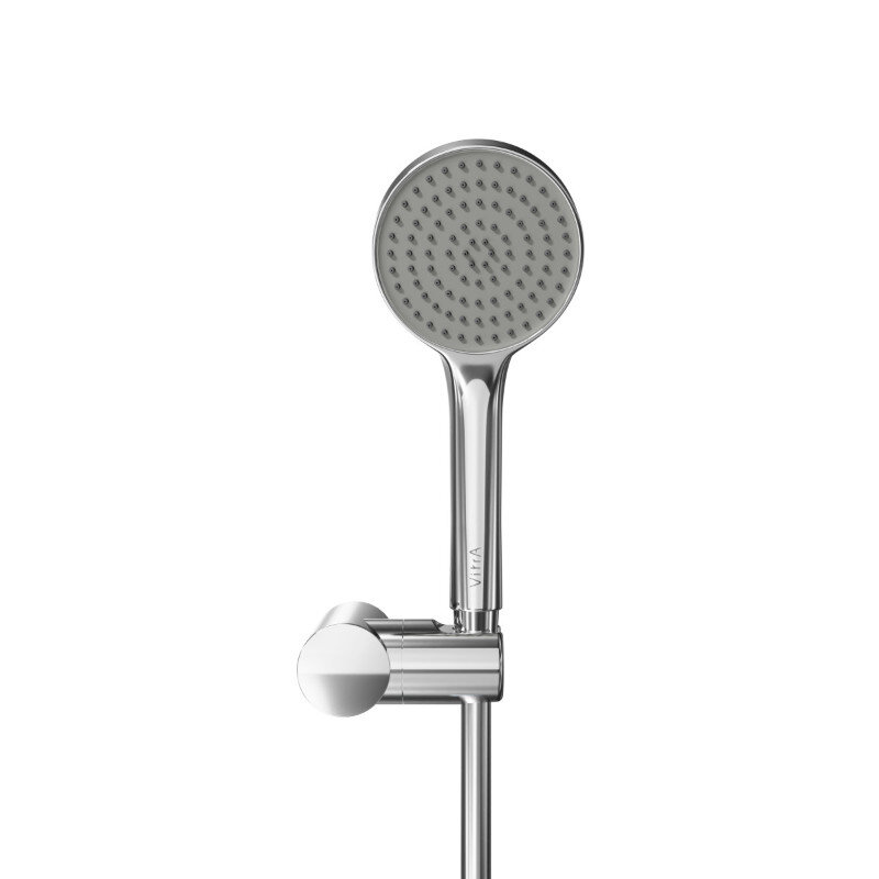 Изображение товара Душевой гарнитур VitrA Base Round A45907EXP хром, монтаж на стену